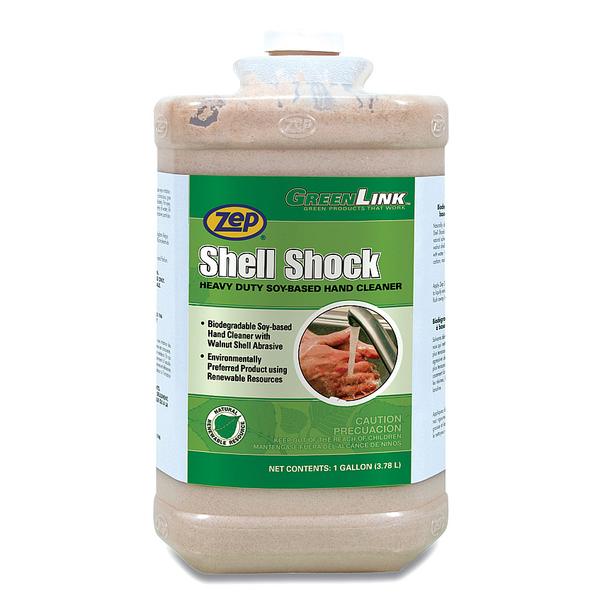 Zep Shell Shock Heavy Duty Soy-Based Hand Cleaner, Cinnamon Scent, 1 gal (318524EA)