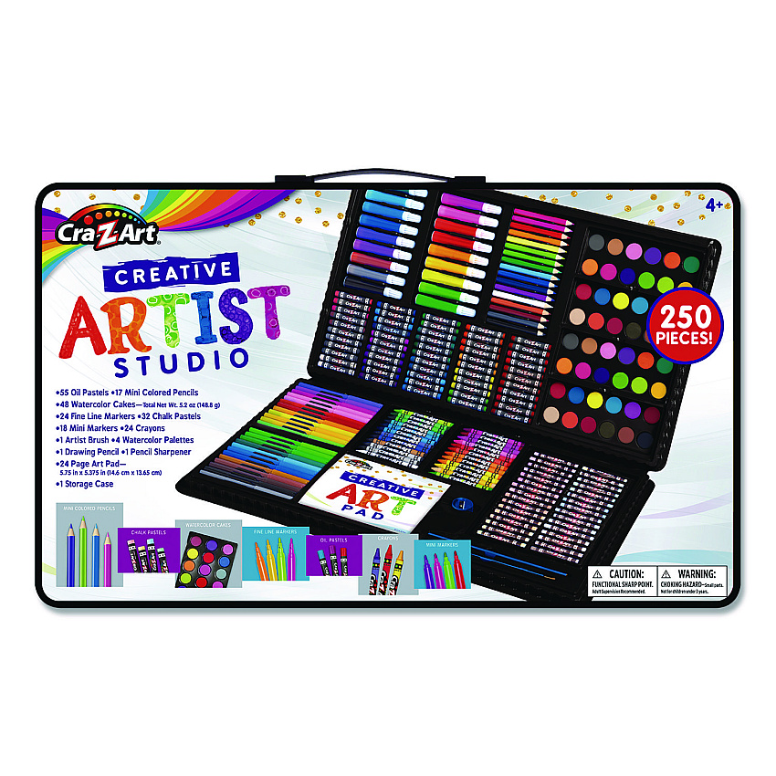 Cra-Z-Art Creative Artist Studio, 250 Pieces (11010N3)