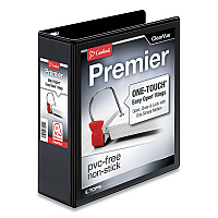 Cardinal Premier Easy Open ClearVue Locking Slant-D Ring Binder, 3 Rings, 3