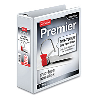 Cardinal Premier Easy Open ClearVue Locking Slant-D Ring Binder, 3 Rings, 3