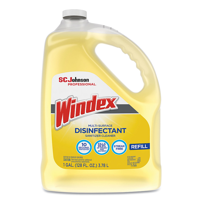 Windex&reg; Multi-Surface Disinfectant Cleaner, Citrus Scent, 1 Gallon Bottle (682265EA)