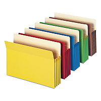 Smead Colored File Pockets, 3.5