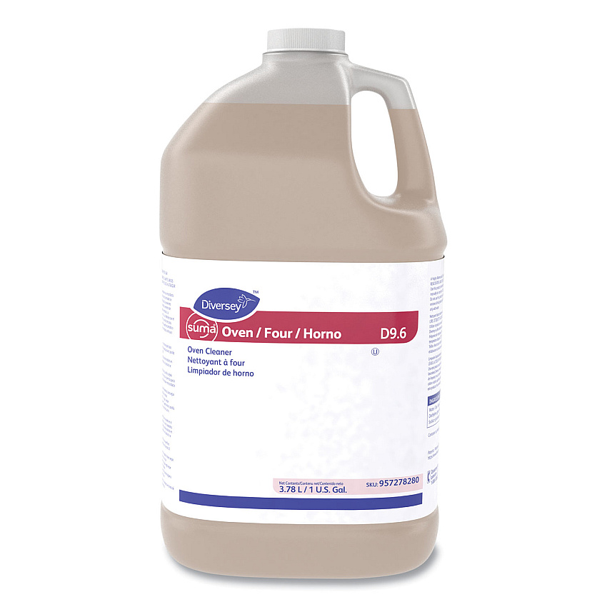 Suma Oven D9.6 Oven Cleaner, Unscented, 1gal Bottle (957278280)