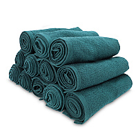 Cotton Salon Towel 16x28 Hunter Green - Case Of 144 (BB-1628-3HUN-CS)