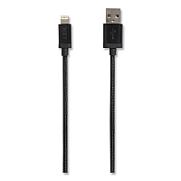 NXT Technologies Braided Apple Lightning Cable to USB-A Cable, 4 ft, Black (24383998)