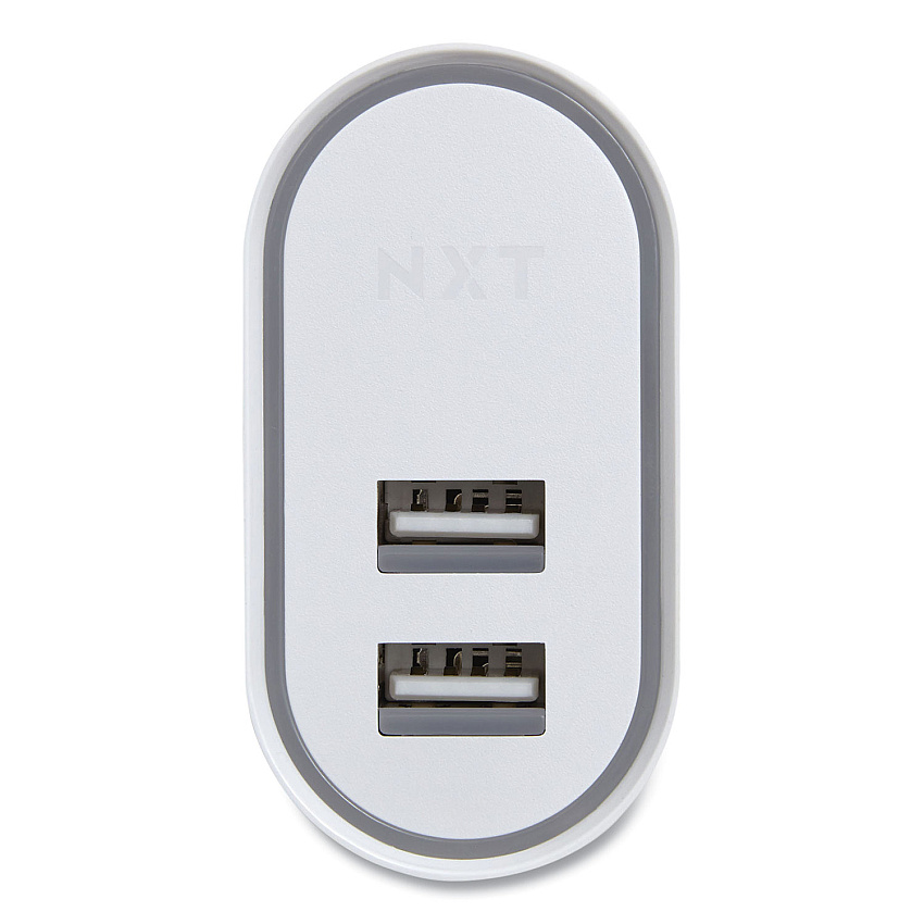 NXT Technologies Wall Charger, Two USB-A Ports, White (24384004)