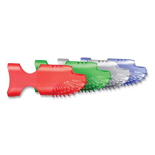 LEE Tippi Micro-Gel Fingertip Grips, Size 3, X-Small, Assorted, 10/Pack (61030)