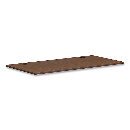 HON Mod Worksurface, Rectangular, 60w x 30d, Sepia Walnut (PLRW6030LE1)
