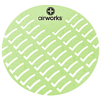 Airworks Deodorizing Urinal Screen Herbal Mint 10/box, Box Of 10 (AWUS002-BX)