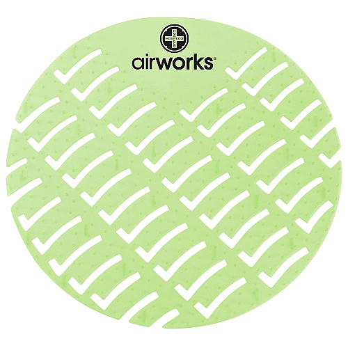 Airworks Deodorizing Urinal Screen Herbal Mint 10/box, Box Of 10 (AWUS002-BX)