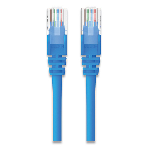 Belkin CAT6 UTP Computer Patch Cable, 7 ft, Blue (A3L98B07BLUS)