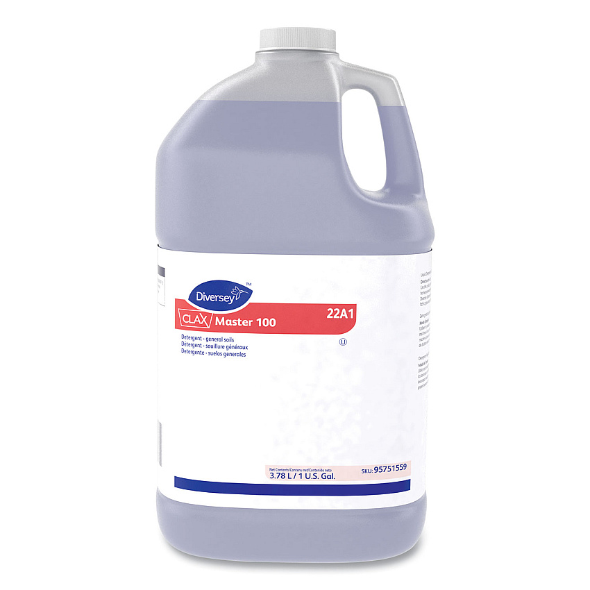 Diversey Clax Master 100, Liquid, Unscented, 4/Carton (95751559)