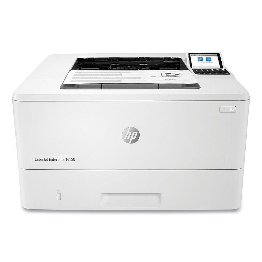 HP LaserJet Enterprise M406dn Laser Printer (3PZ15A)