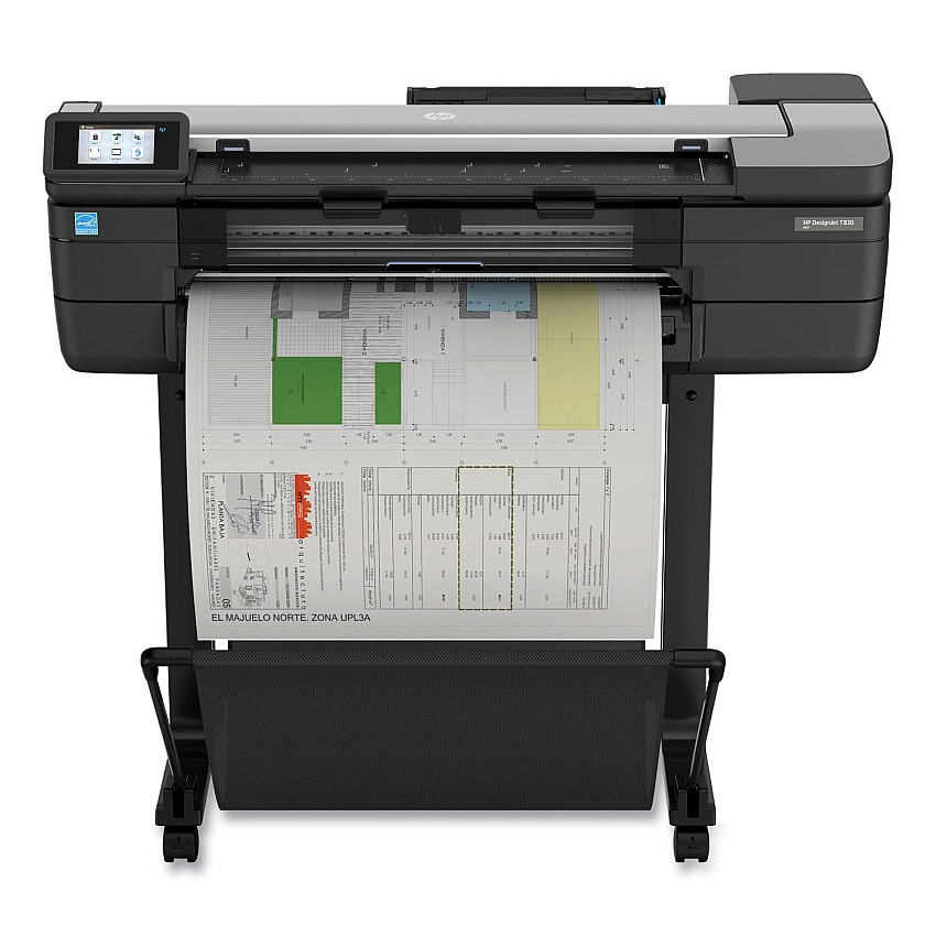 HP DesignJet T830 24" Multifunction Wide Format Inkjet Printer (F9A28D)