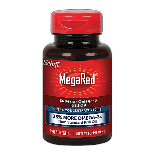 MegaRed Ultra Concentration Omega-3 Krill Oil Softgel, 120 Count (10065)