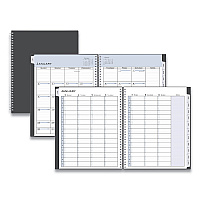 Blue Sky Passages Appointment Planner, 11 x 8.5, Charcoal Cover, 12-Month (Jan to Dec): 2026 (100009)