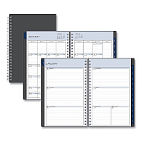 Blue Sky Passages Weekly/Monthly Planner, 8 x 5, Charcoal Cover, 12-Month (Jan to Dec): 2026 (100010)