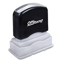 Offistamp Pre-Inked Message Stamp, PAST DUE, 1.63