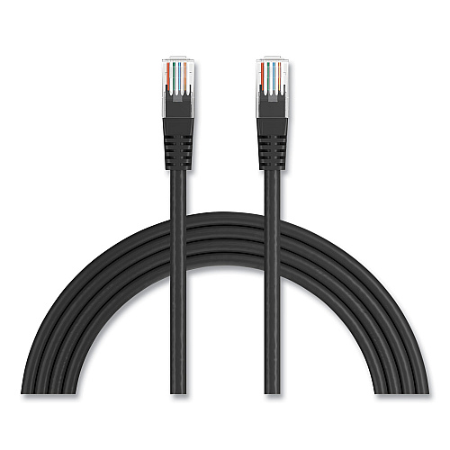 NXT Technologies CAT6 Patch Cable, 14 ft, Black (24400045)