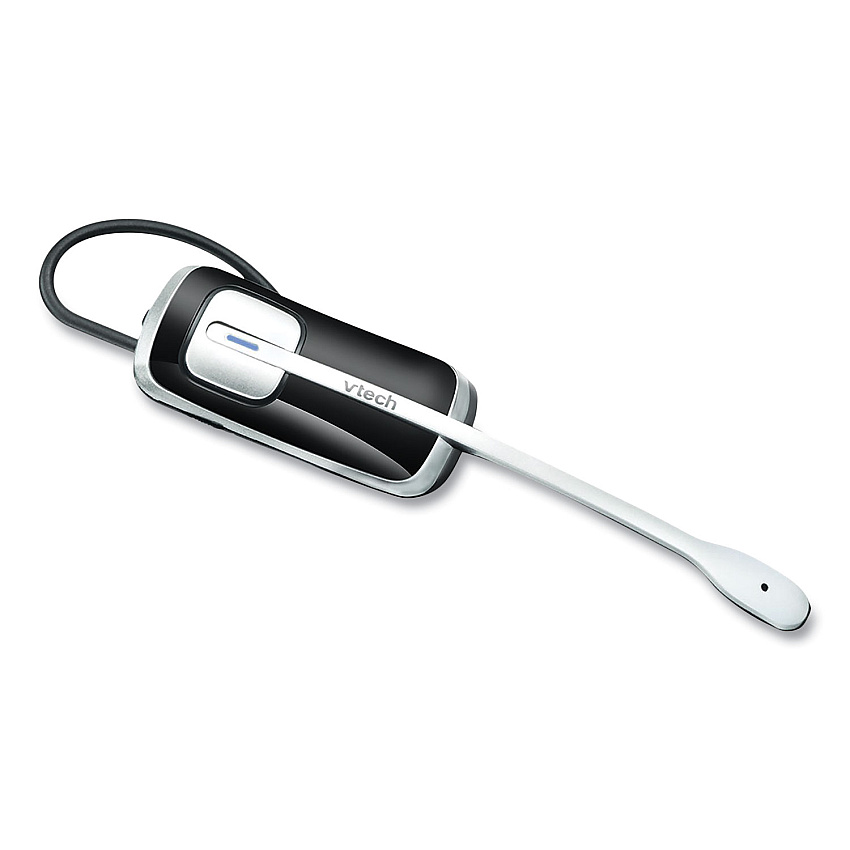 Vtech IS6200 Monaural Convertible Headset, Black/Silver
