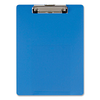 Officemate Recycled Plastic Clipboard, Holds 8.5 x 11 Sheets, Blue (83048)