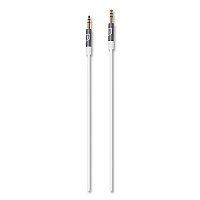 Targus iStore 3.5 mm AUX Audio Cable, 4.9 ft, White (ACC100009CAI)