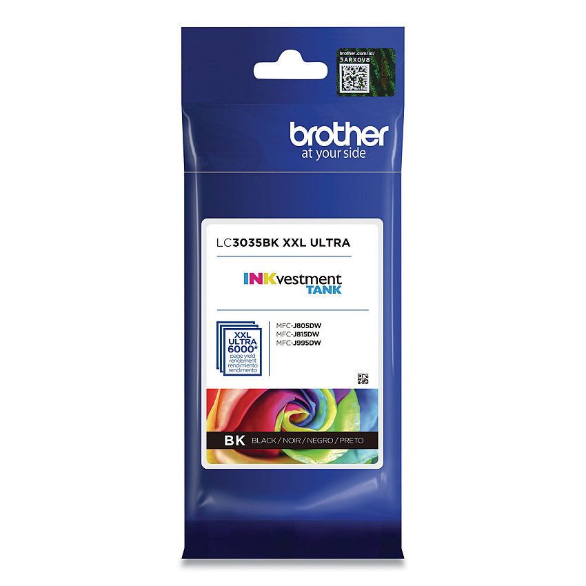 Brother LC3035BK INKvestment Ultra High-Yield Ink, 6,000 Page-Yield, Black