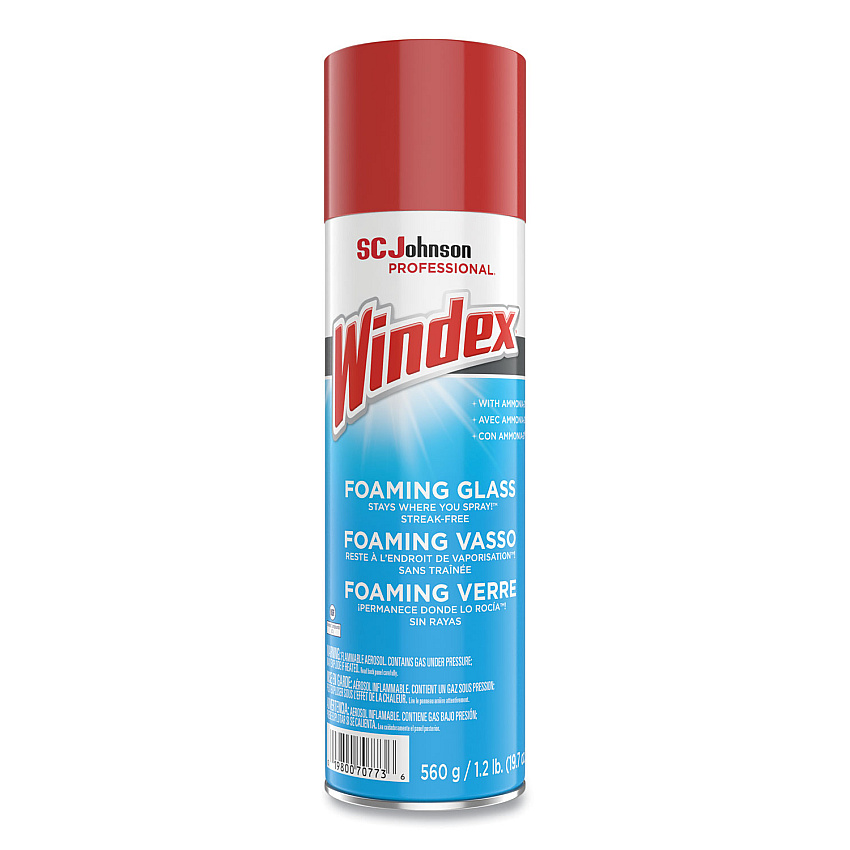 Windex&reg; Foaming Glass Cleaner, Fresh Scent, 20 oz Aerosol Spray (333813EA)