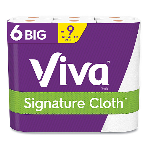 Viva&reg; Kitchen Paper Towels, 1-Ply, 70 Sheet Roll, 24 Rolls (54869)