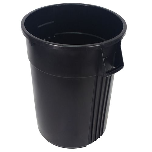 Container Gator 32 Gallon Regrind Black, Case Of 6 (7732-50)
