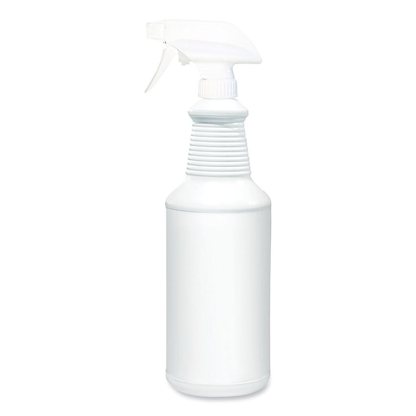 Diversey Water Only Spray Bottle, 32 oz, White, 12/Carton (05357)