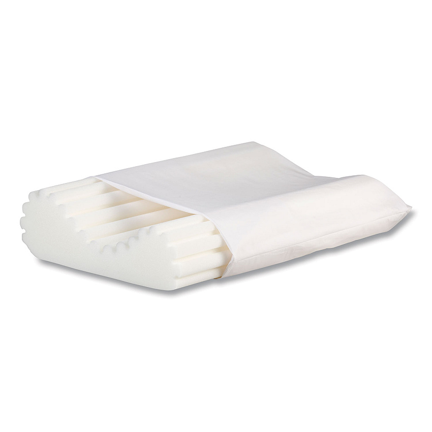 CoreProducts Econo-Wave Pillow, Standard, 22 x 5 x 15, White (103)