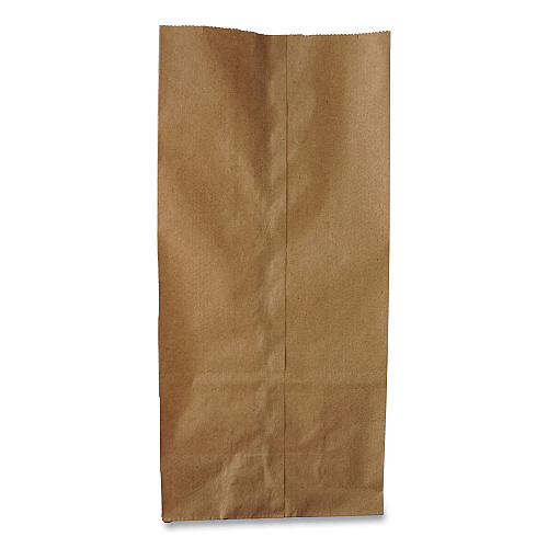 General Grocery Paper Bags, #6 Size, 6" x 3.63" x 11.06", Natural, 500/Bundle (GK6500)