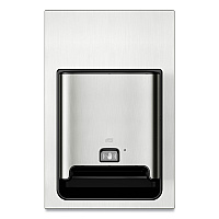 Tork Image Design Matic Hand Towel Roll Dispenser with Intuition Sensor, Recessed, 17.6 x 7.99 x 26.97, Stainless Steel (461222)