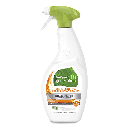 Seventh Generation Botanical Disinfecting Multi-Surface Cleaner, 26 oz Spray Bottle (22810EA)