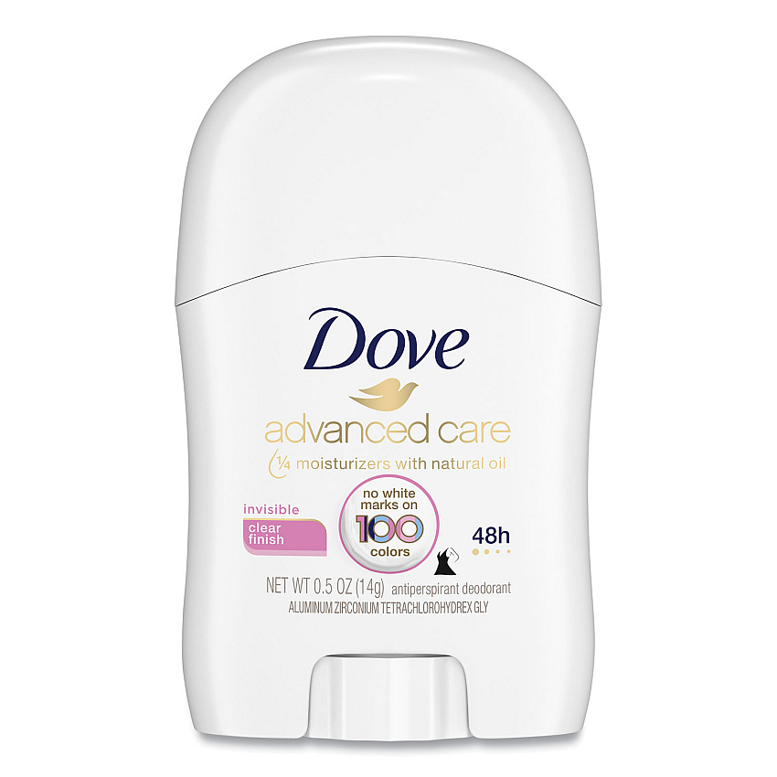 Dove Invisible Solid Antiperspirant Deodorant, Floral Scent, 0.5 oz (66801EA)