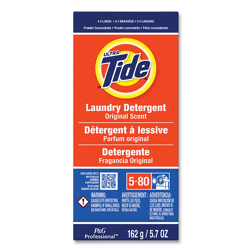 Tide&reg; Laundry Detergent Powder, Original Scent, 5.7 oz. Box, 14 Boxes (51042)