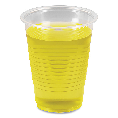 Boardwalk&reg; 7 oz. Plastic Cold Cups, 2,500 Cups (BWKTRANSCUP7CT)