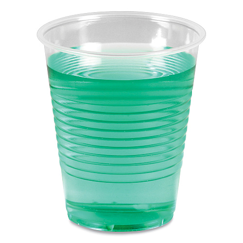 Boardwalk&reg; Translucent Plastic Cold Cups, 12oz, 50 Cups (BWKTRANSCUP12PK)