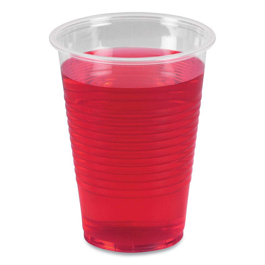Boardwalk&reg; Plastic Cold Cups, 9 oz., Clear, 2,500 Cups (BWKTRANSCUP9CT)