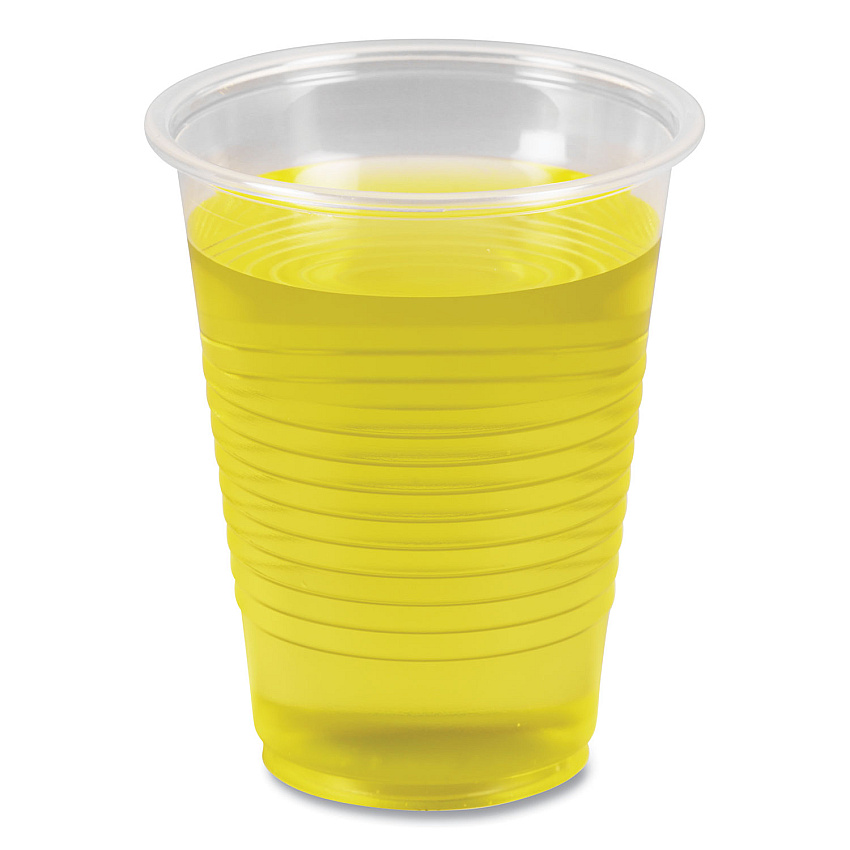 Boardwalk&reg; Translucent 7 oz. Plastic Cold Cups, 100 Cups (BWKTRANSCUP7PK)