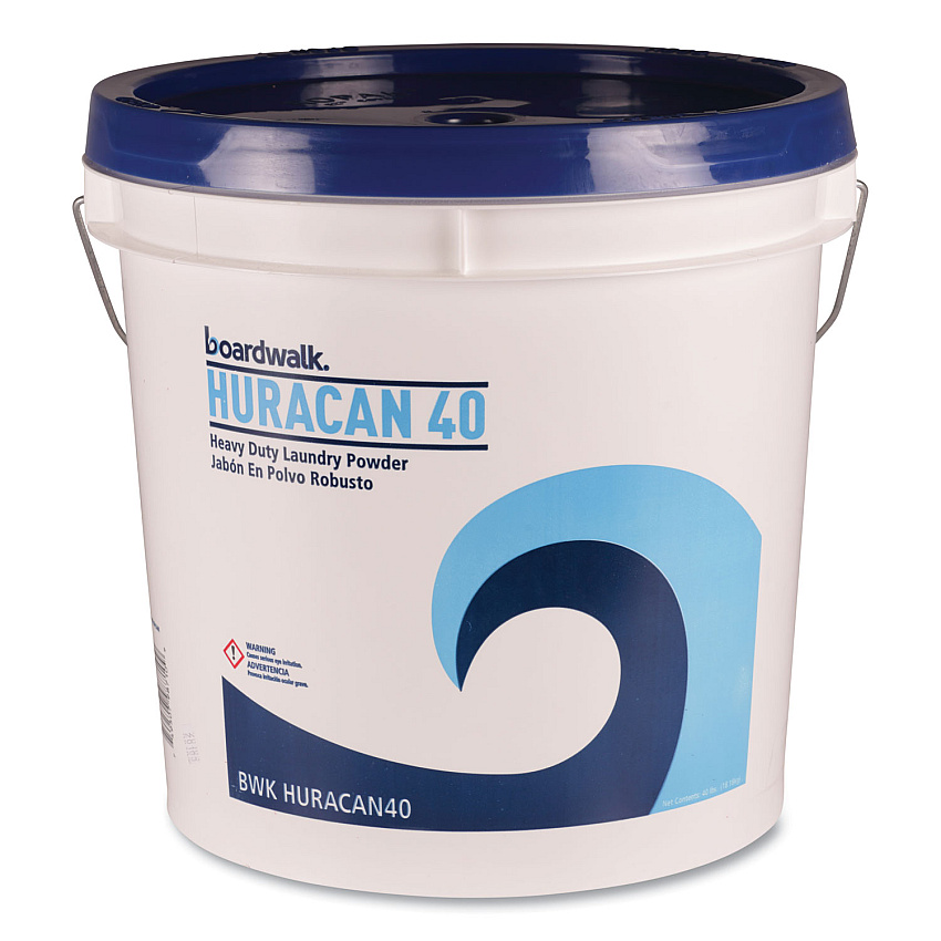 Boardwalk&reg; Powder Laundry Detergent, Lemon Scent, 40-lb. Bucket (BWKHURACAN40)