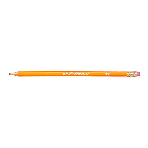Dixon Oriole Presharpened Pencils, HB (#2), Black Lead, Yellow Barrel, 144/Pack (X12866X)