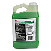 Quat Disinfectant Cleaner Concentrate, Pleasant Scent, 0.5 Gal Bottle, 4/carton