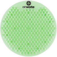 Airworks Splash Free Urinal Screen Fresh Garden 10/box, Box Of 10 (AWSFUS232-BX)