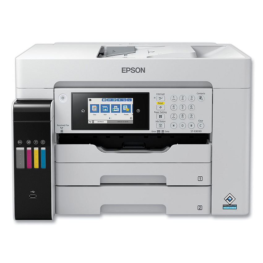 Epson WorkForce ST-C8090 All-in-One Supertank Printer (C11CH71203)