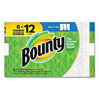Bounty&reg; Essentials Kitchen Paper Towels, 2-Ply, 110 Sheets, 6 Rolls (74801)