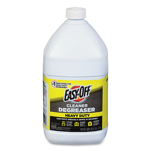 EASY-OFF Heavy Duty Cleaner Degreaser, 128 oz Bottle, 4/Carton (99623)