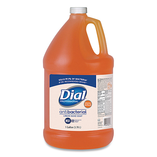 Dial&reg; Gold Antibacterial Liquid Hand Soap, Floral Scent, 4 Gallons (88047CT)