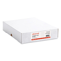Universal Deluxe Tyvek Envelopes, #13 1/2, Square Flap, Self-Adhesive Closure, 10 x 13, White, 100/Box (UNV19007)